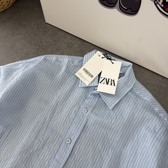 Zara Baggy Pantolon | Oversize Gömlek Kombin (Kırışık Gömlek/Fildişi)