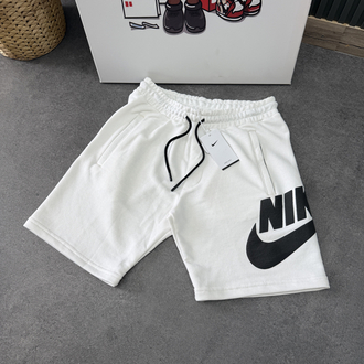 Nike Big Swoosh Logo Şort | Krem