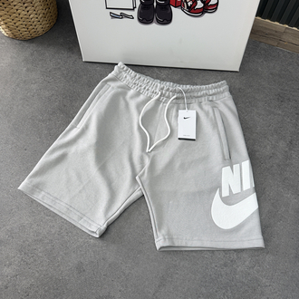 Nike Big Swoosh Logo Şort | Gri
