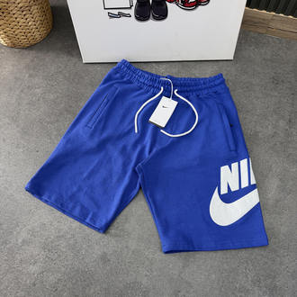 Nike Big Swoosh Logo Şort | Saks Mavi