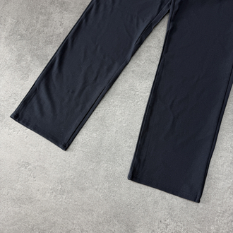 Zara Baggy Fit Pilesiz Kumaş Pantolon | Lacivert 