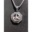 BENZ GÜMÜŞ RENK ÇELİK KOLYE