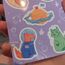 Space Cats Sticker Seti