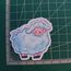 Thick Sheep Sticker