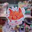 No Regrets Tilki Sticker