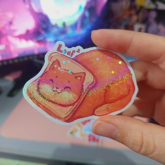 Ekmek Kedi Sticker 