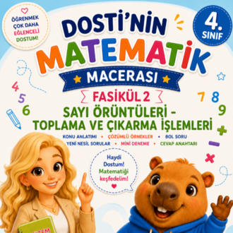 4. Sınıf Matematik Fasikül 2 | Örüntüler – Toplama ve Çıkarma İşlemleri