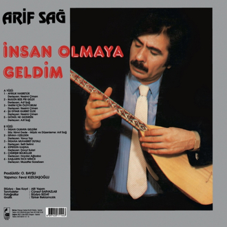 Arif Sağ - İnsan Olmaya Geldim Plak