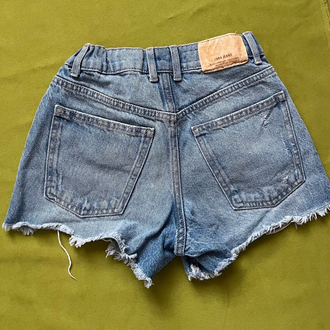 Zara Mikro Mini Kot Şort 