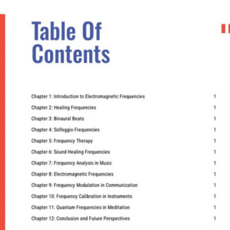 Healing Frequencies PDF Vibrational Therapy Guide, Sound Healing, Frequency Medicine for Wellness