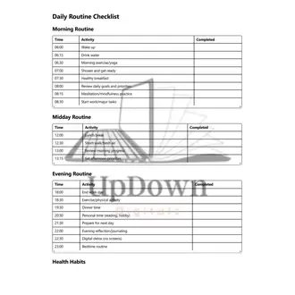 Personal Development Planner PDF – Goal Setting & Productivity Tracker, Self-Growth Journal