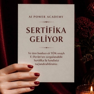 AI Power Akademi. +Mentörlük