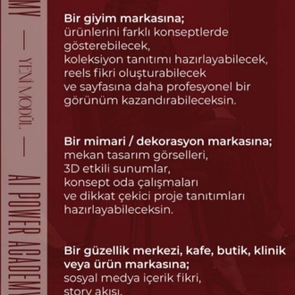 AI Power Akademi. +Mentörlük