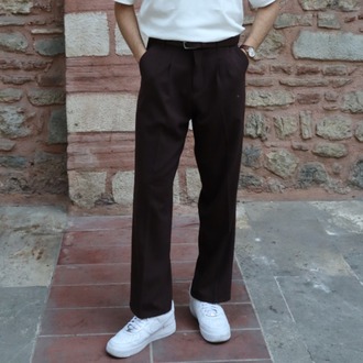 DRAKO kahve Baggy Pantolon