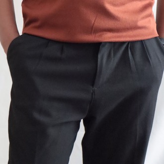 DRAKO Siyah Klasik Pantolon