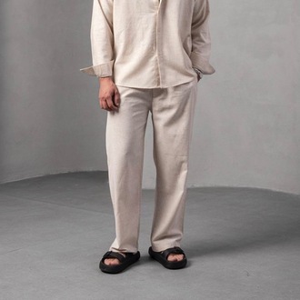 DRAKO Natural Linen Pantolon