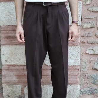 DRAKO kahve Baggy Pantolon