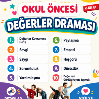 Okul Öncesi "Değerler Draması" 