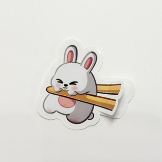 Mochi Leebit Easy-Peel Sticker
