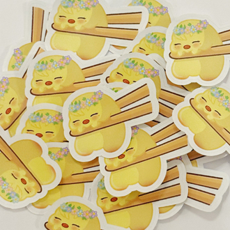 Mochi Bbokari Easy-Peel Sticker