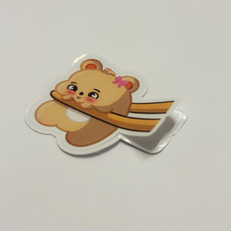 Mochi Hanquokka Easy-Peel Sticker