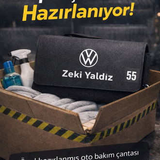 Dr.Car KİŞİYE ÖZEL BASKILI OTO BAKIM ÇANTASI 