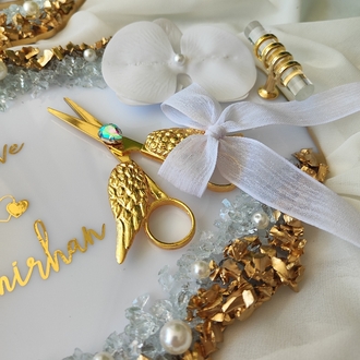 Çift istiridyeli Muhteşem set