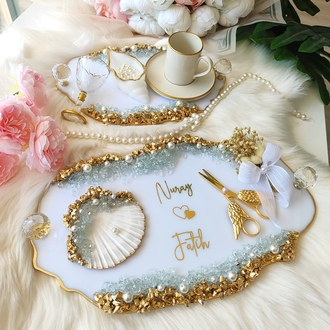 doğal istiridyeli set
