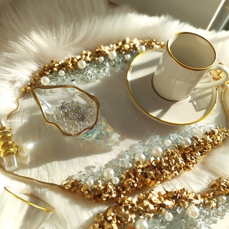 Şeffaf taban lüks set
