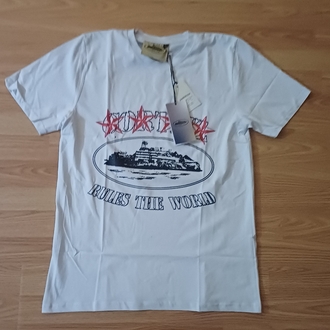 Corteiz T-Shirt Beyaz/Kırmızı