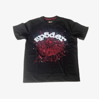 Sp5der T-Shirt Siyah