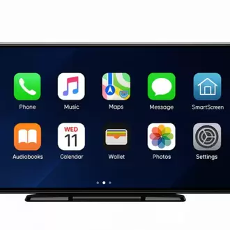 9”inç CarPlay & Android Auto Multimedya + Ön Kamera | Dokunmatik Ekran, Bluetooth & Navigasy