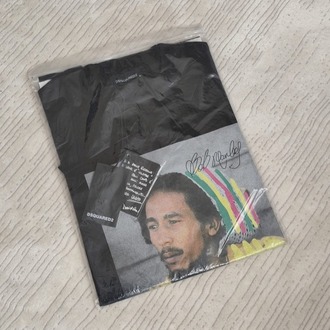 DSQUARED2 Bob Marley Siyah T-Shirt