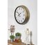 40 cm Eskitme Metal Standart Duvar Saati