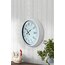 40 cm Beyaz Metal Retro Duvar Saati 