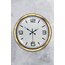 40 cm Metal Gold Modern Duvar Saati