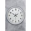 40 cm Beyaz Metal Standart Duvar Saati