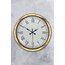 40 cm Metal Gold Retro Duvar Saati