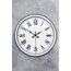40 cm Beyaz Metal Standart Duvar Saati