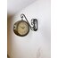 Eskitme Metal Wiking İstasyon Saati 36×25 cm