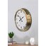 40 cm Metal Gold Standart Duvar Saati