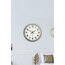 40 cm Eskitme Metal Standart Duvar Saati