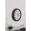 40 cm Siyah Metal Standart Duvar Saati