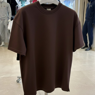 BASIC UNISEX TİŞÖRT ( kahverengi)