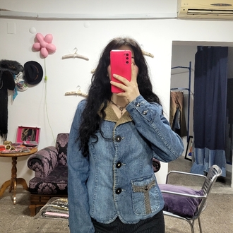 Jean Jacket with Fur