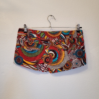 70s style mini şort