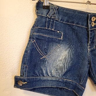 Mini denim şort