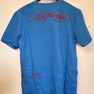 Blue Ed Hardy Tshirt
