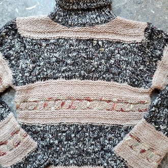 90s striped sweater