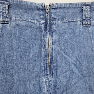 Light denim skirt